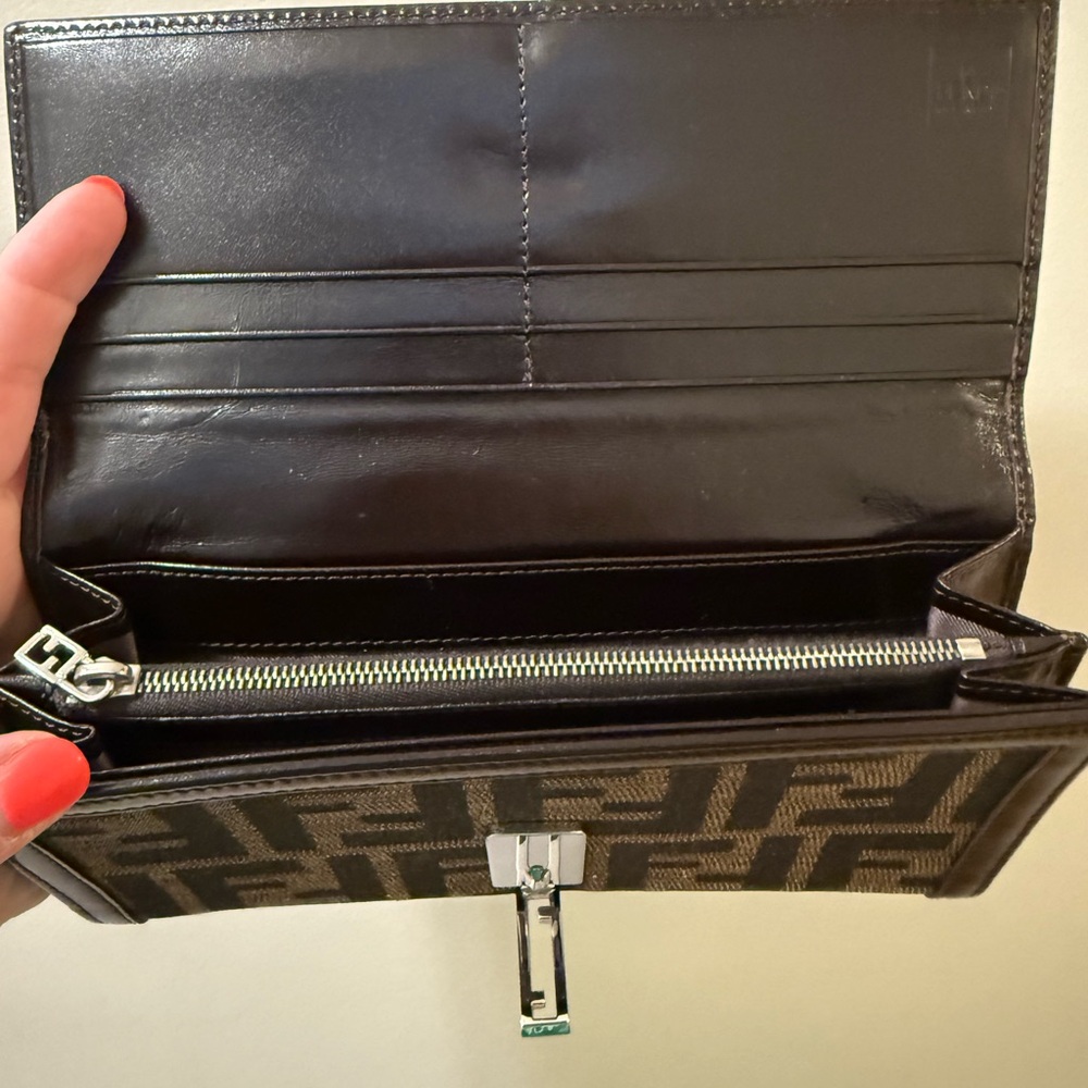 Fendi Zucca Long Wallet - Picture 5 of 8
